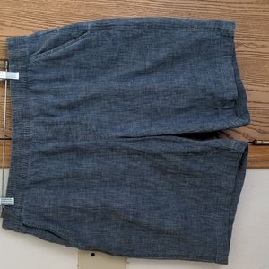 Lands End Chambray Women's Shorts Size 16